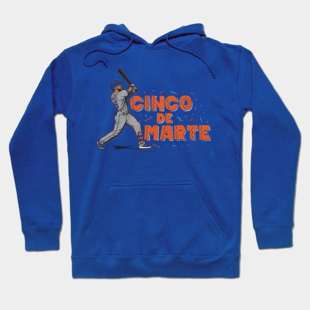 Starling Marte Cinco De Marte Hoodie by KraemerShop